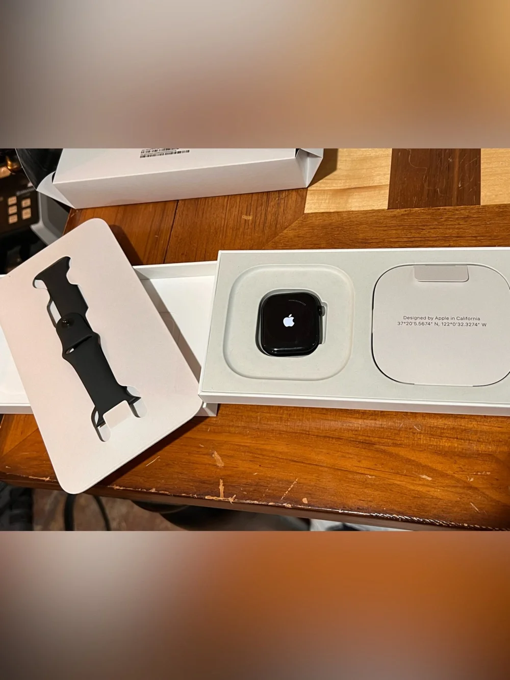 Apple Watch Series 10 46mm with Black Sport Band and Black Case